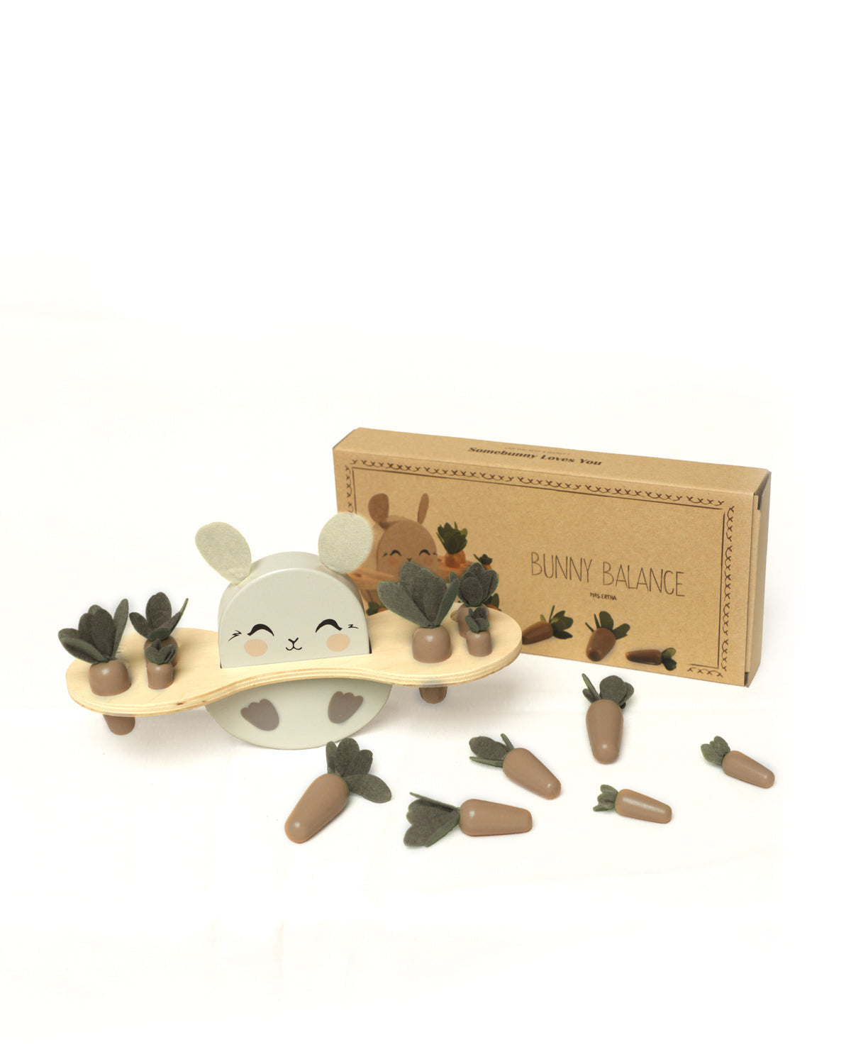 Bunny Balance - Wood puzzle -