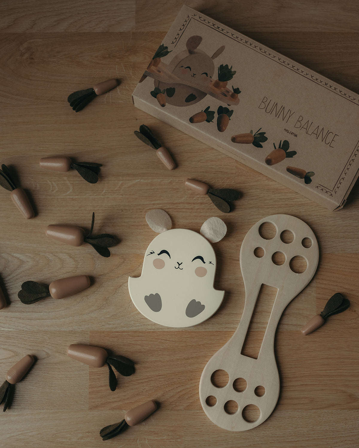Bunny Balance - Wood puzzle -