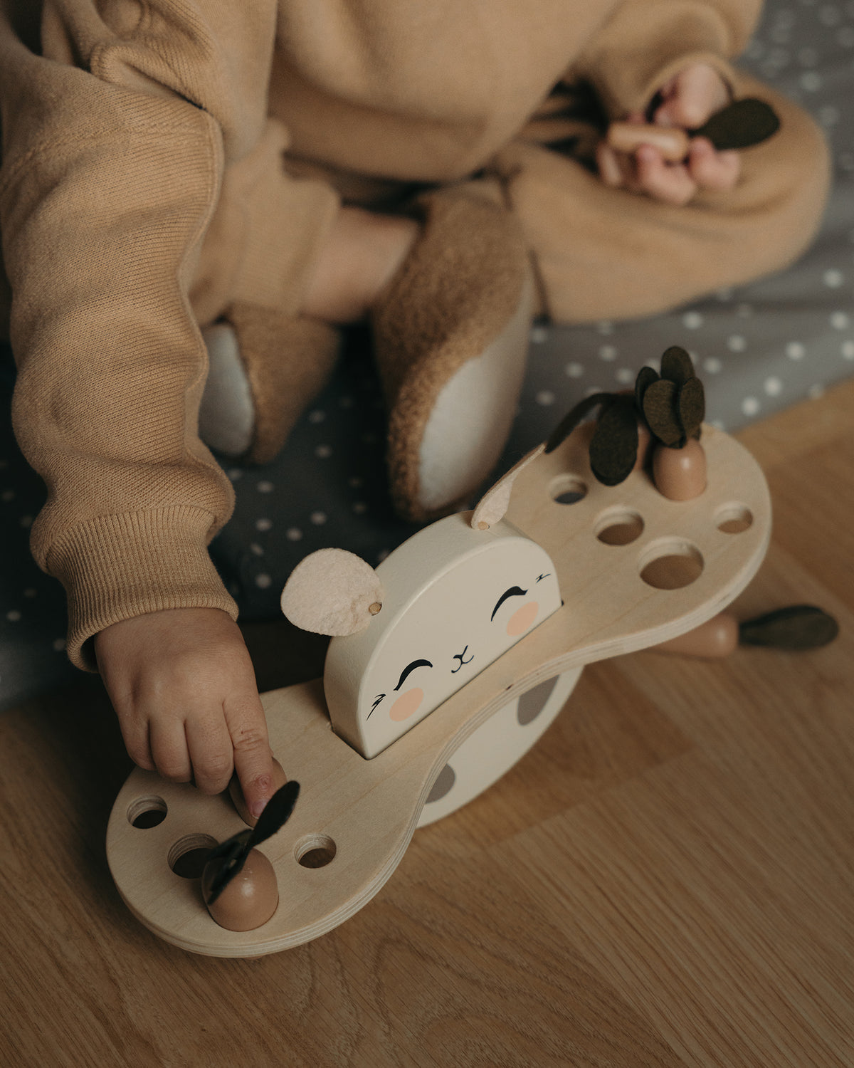 Bunny Balance - Wood puzzle -