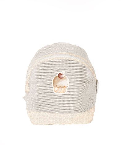 Beach Net Backpack - Bouquet Silhouette