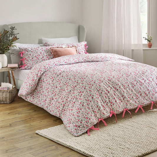 Riva Hannah Floral 100% Cotton Duvet Cover