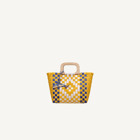 Sticky  Lemon Basket bag • orca • wonders of the deep sea