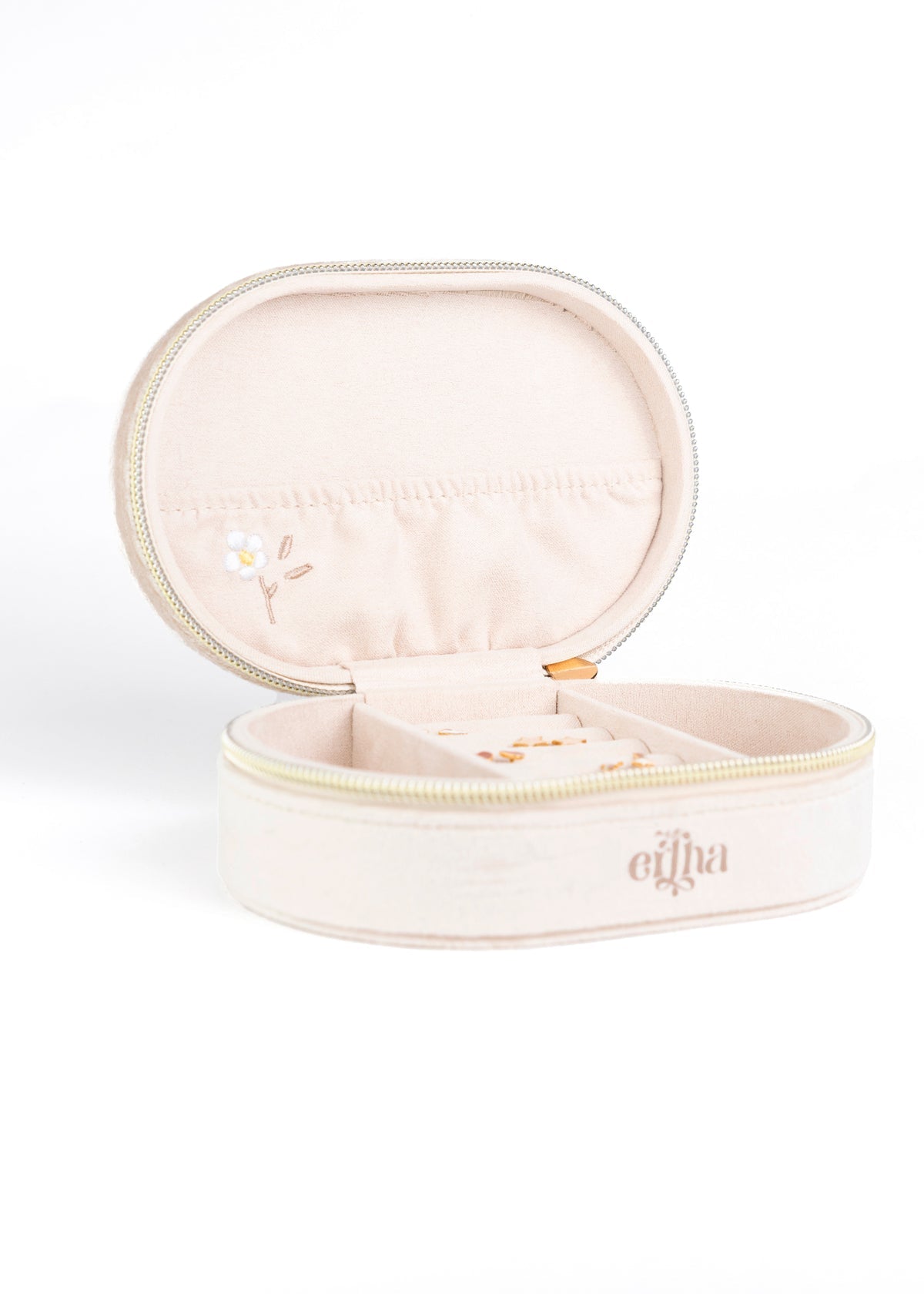 Aura Jewelry Box - Embroidery Daisy
