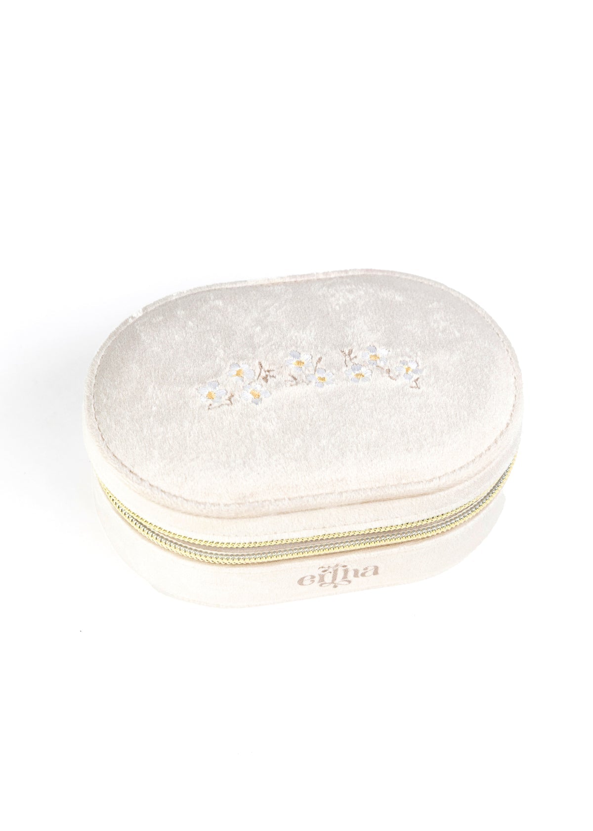 Aura Jewelry Box - Embroidery Daisy