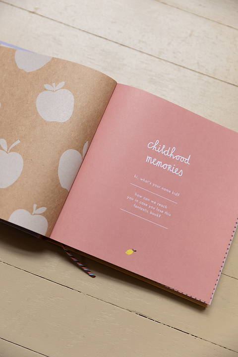 Sticky Lemon Friendship book | childhood memories
