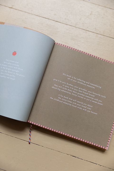 Sticky Lemon Friendship book | childhood memories