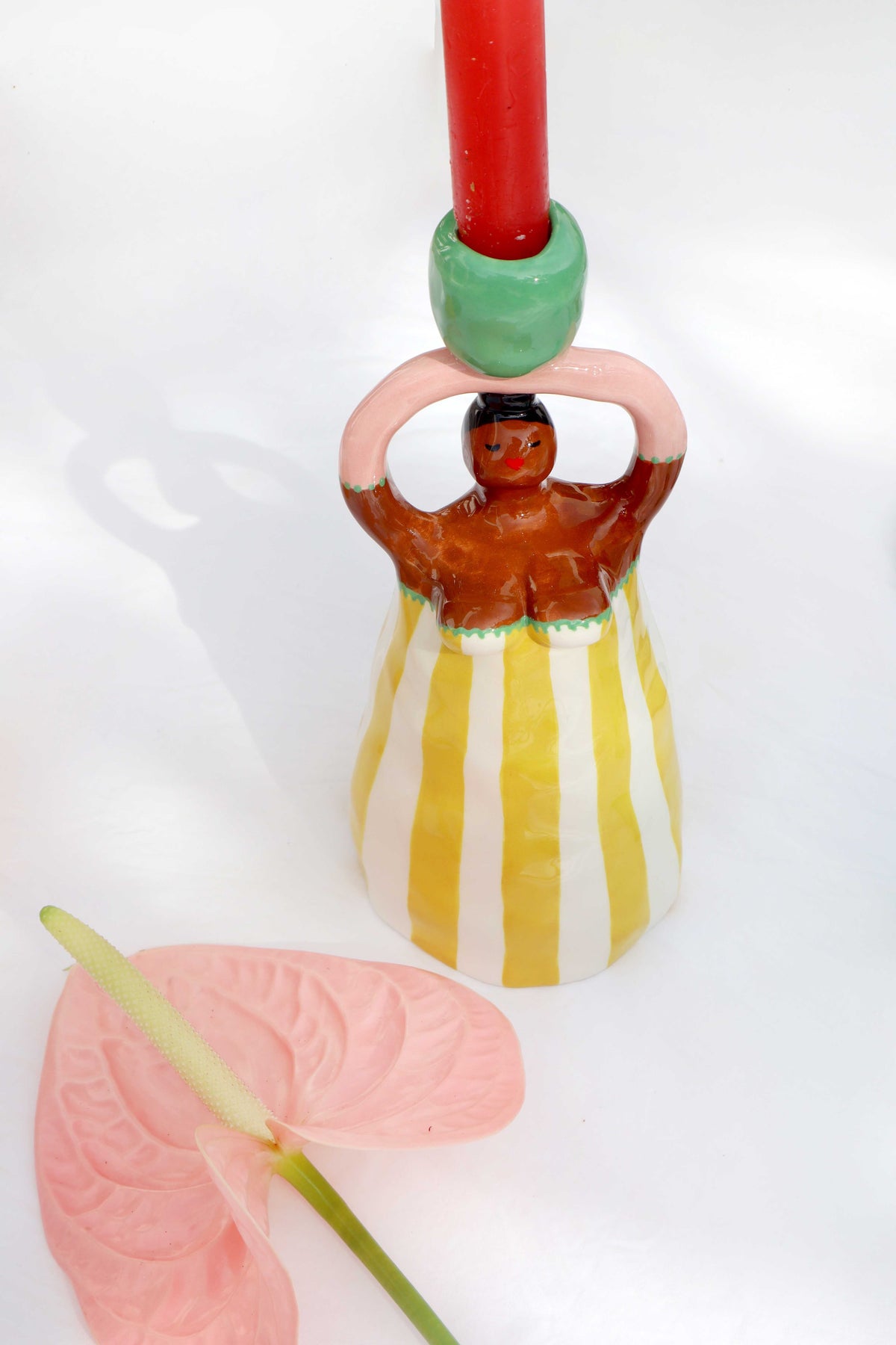 Laetitia Rouget Nina Yellow Stripe