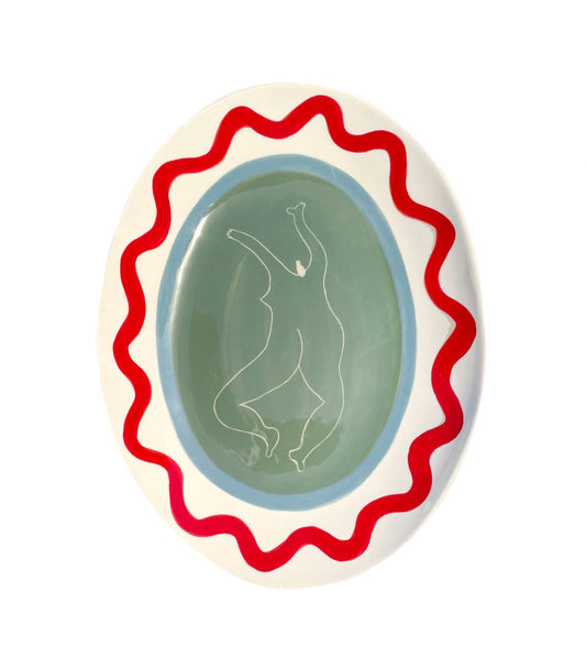 Laetitia Rouget Samba plate