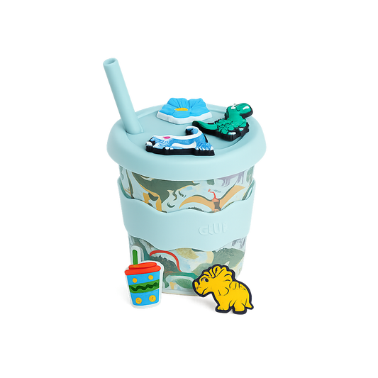 Dino Chino Charm Cup 8oz (STRAW INCLUDED)