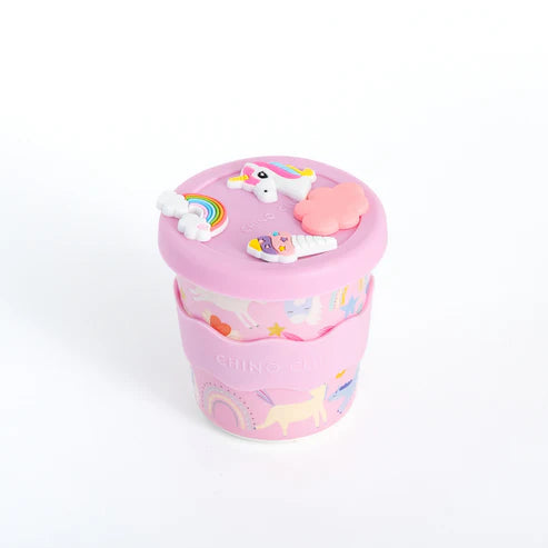 Unicorn Chino Charm Cup 8oz (STRAW INCLUDED)