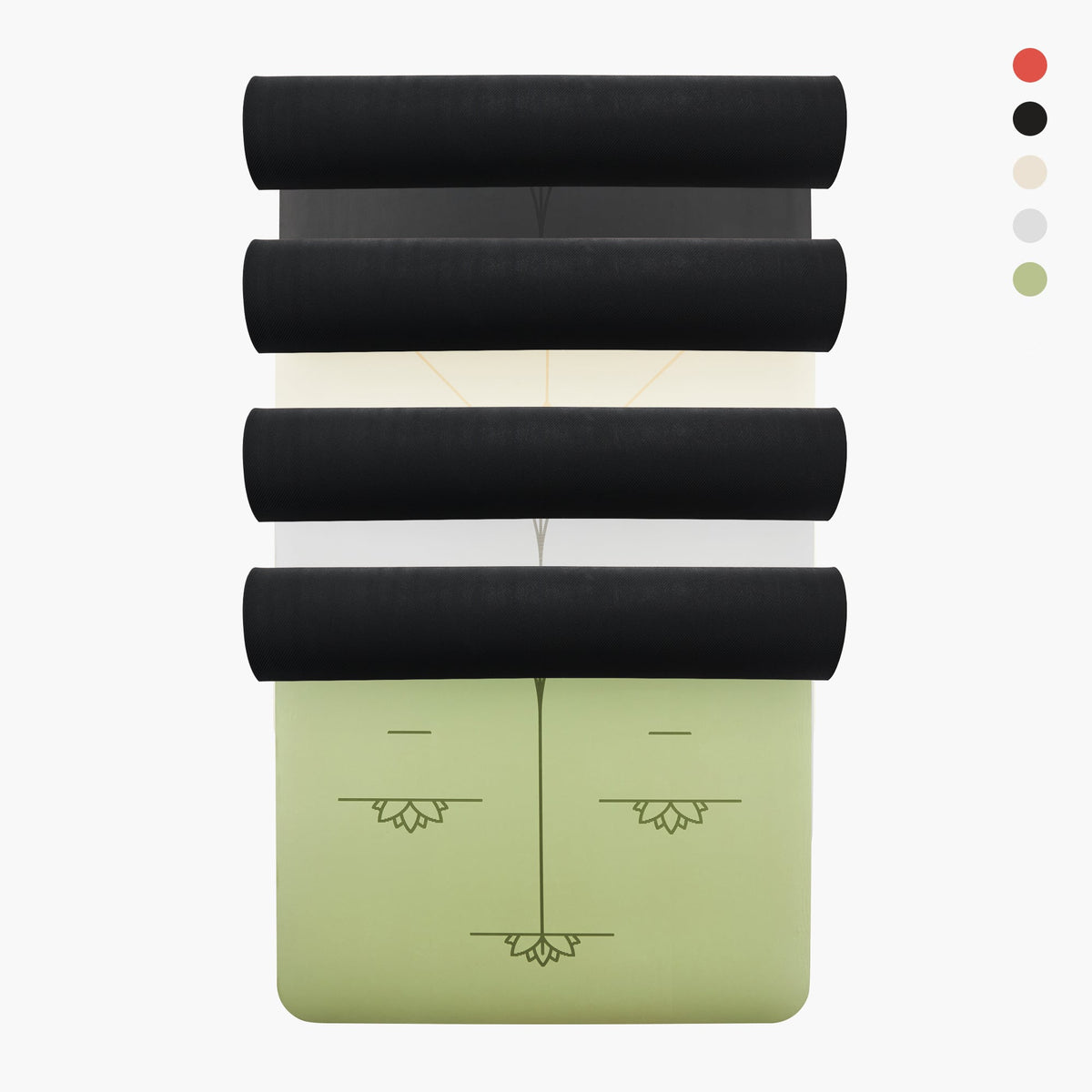Extra Large Lotus Alignment Yoga Mats