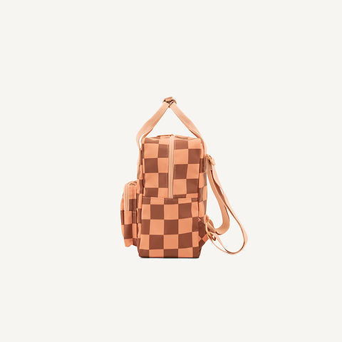 Sticky Lemon Backpack Blocks pink-brown