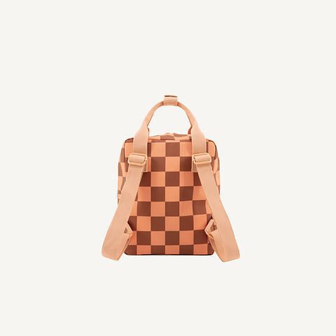 Sticky Lemon Backpack Blocks pink-brown