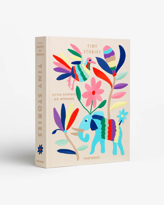 Printworks Embroidered Photo Album-Tiny Stories