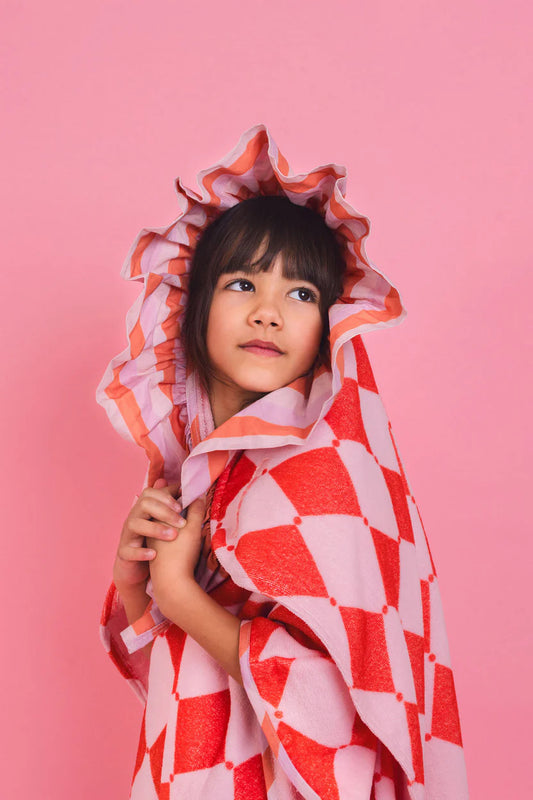 Jera Mini Beach Towel Rose Geo