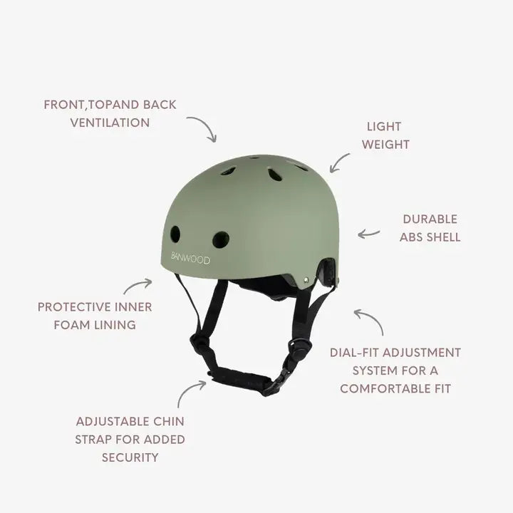 BANWOOD HELMET - MATTE FOREST
