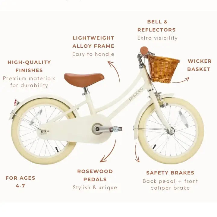 BANWOOD 16" CLASSIC BIKE VINTAGE