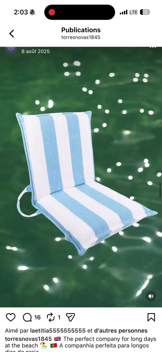Torres Novas Beach Chair Barra